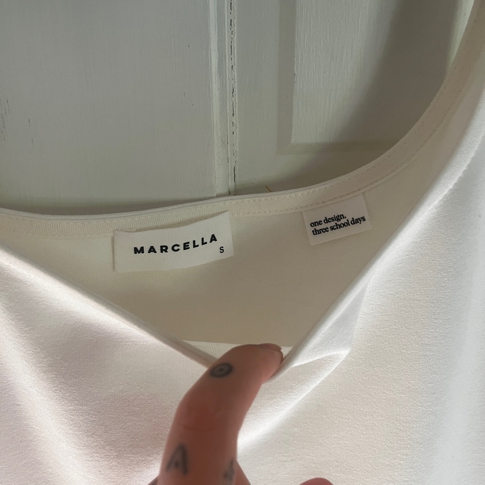 Chic White Maxi Dress - Marcella Marvin - Picture 9 of 10